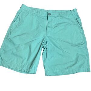Columbia Sportswear Flat Front Men’s Shorts 100% Cotton Size 38W 10L